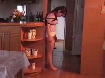 【奥さん×緊縛】ドエロ義父に凌辱調教されメス豚堕ちした美乳若妻！犯されるうちに快楽を欲するようになった肉厚マンチョ！